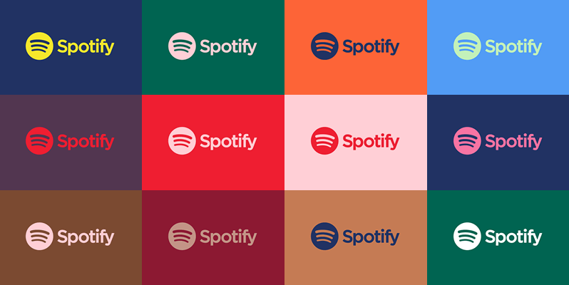 Spotify colour palette